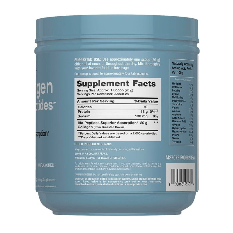 NeoCell Collagen Bio-Peptides Protein Powder | 20oz